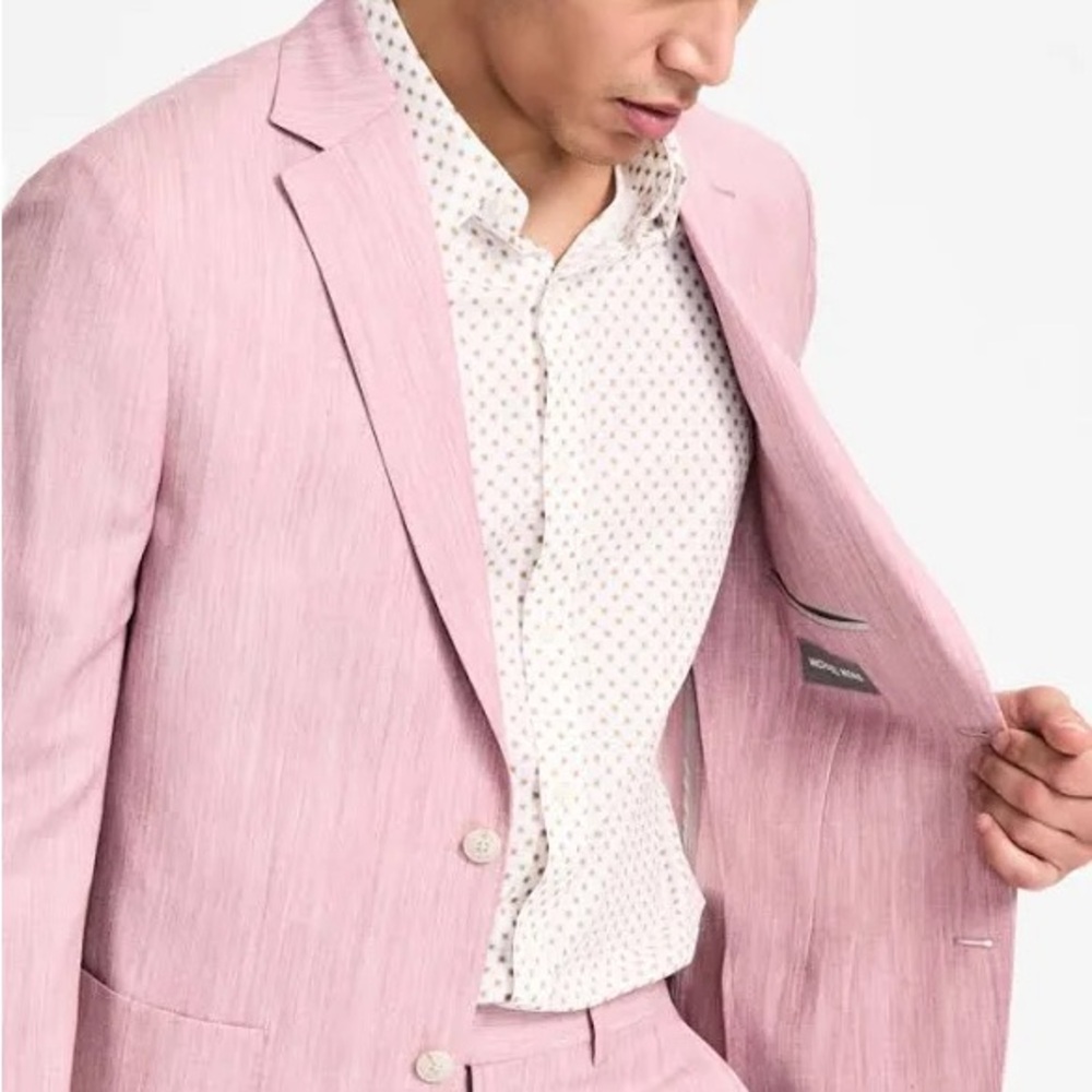New with tags pink linen Michael Kors suit
